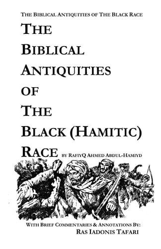 Biblical Antiquities of the Black (Hamitic) Race