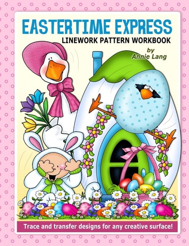 Eastertime Express Linework Pattern Workbook