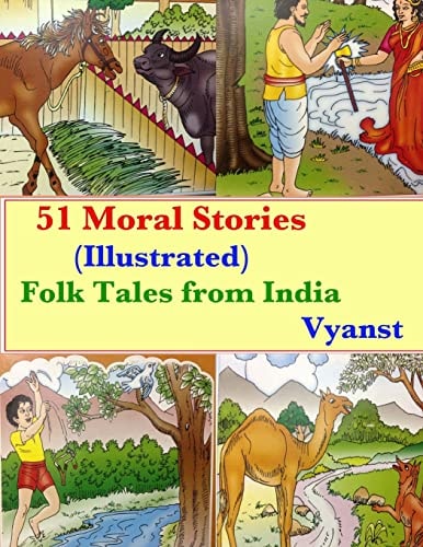 51 Moral Stories (Illustrated) Folk Tales from India