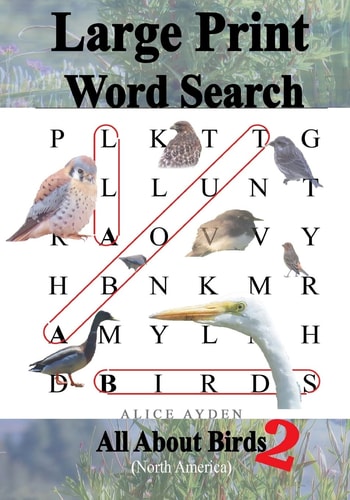 Large Print Word Search All About Birds (North America) 2