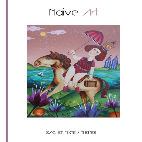 Sachet Mixte Themes Naive Art