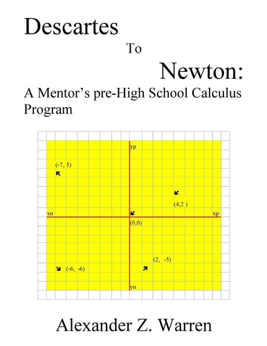 Descartes to Newton A Mentor's Pre-High School Calculus Program