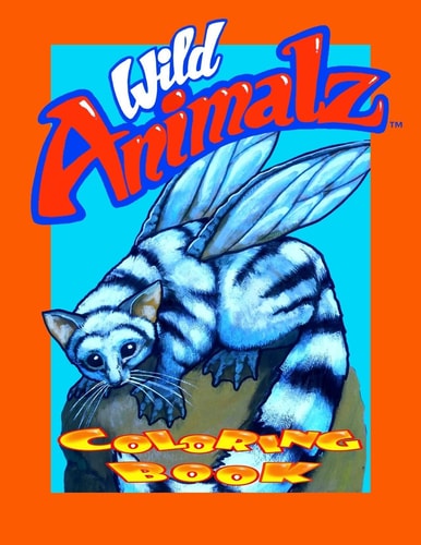 Wild Animalz Coloring Book