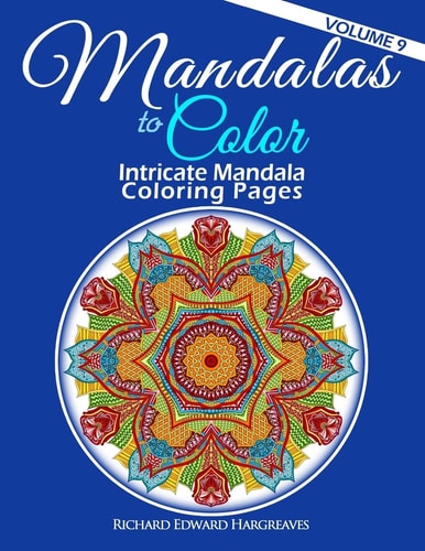 Mandalas to Color - Intricate Mandala Coloring Pages Advanced Designs