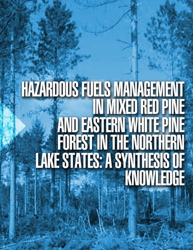 Hazardous Fuels Management in Mixed Red Pine and Eastern White Pine Forest in the Northern Lake States A Synthesis of Knowledge