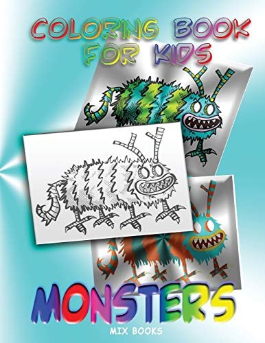 Coloring Book for Kids Monsters