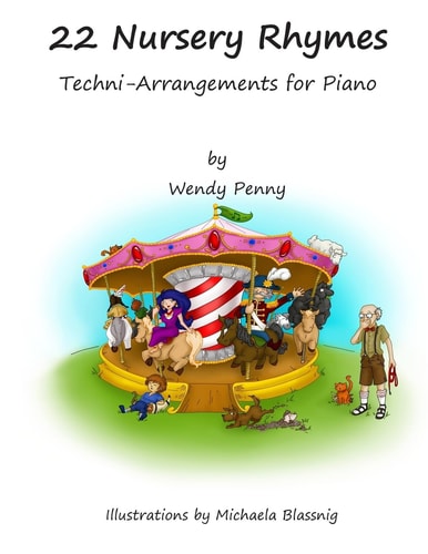 22 Nursery Rhymes Techni - Arrangements for Piano