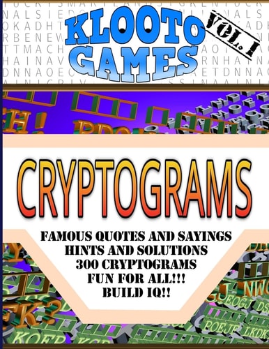 KLOOTO Games CRYPTOGRAMS Volume I