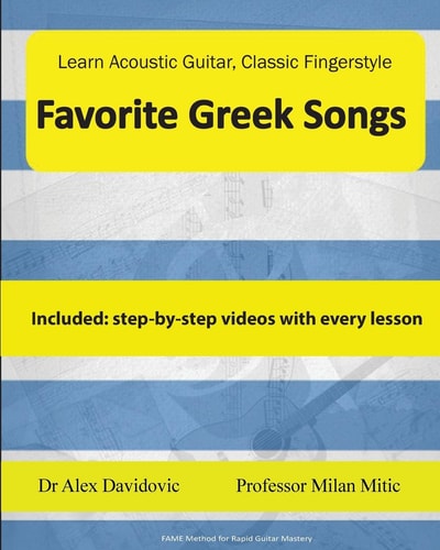 Learn Acoustic Guitar, Classic Fingerstyle Favorite Greek Songs