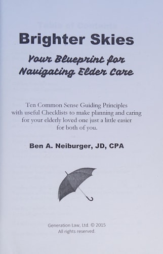 Brighter Skies Your Blueprint for Navigating Elder Care
