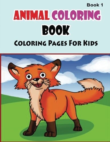 Coloring Pages For Kids Animals Coloring Book 1
