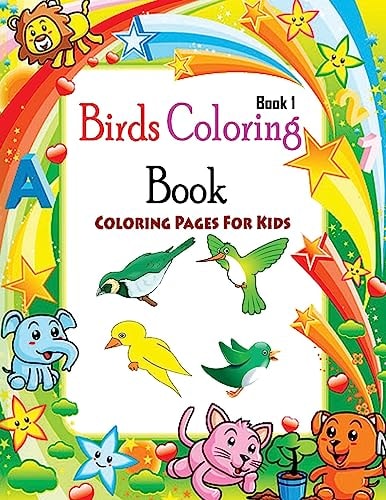 Coloring Pages For Kids Birds Coloring Book 1 Coloring Books for Kids