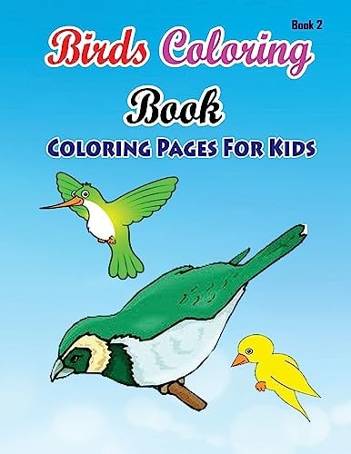 Coloring Pages For Kids Birds Coloring Book 2 Coloring Books for Kids