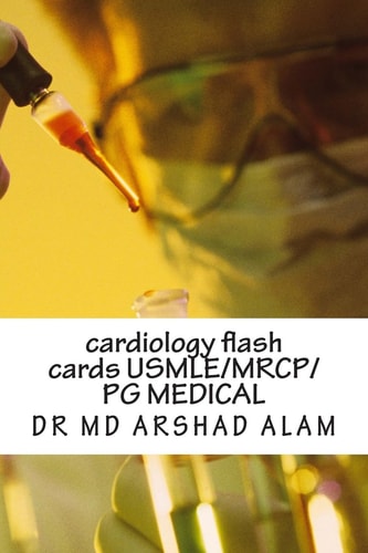 Cardiology Flash Cards USMLE Review Book