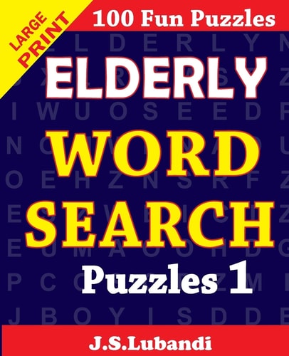 Elderly Word Search Puzzles