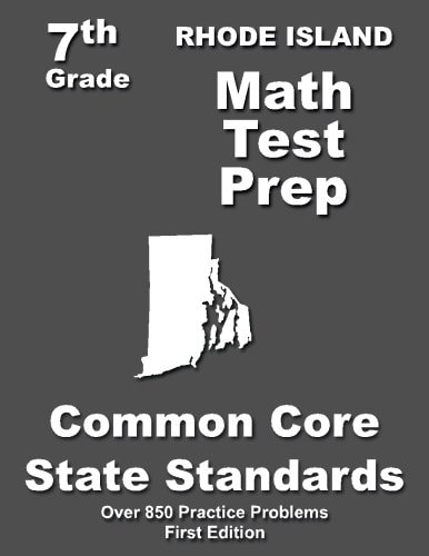 Rhode Island 7th Grade Math Test Prep Common Core Learning Standards