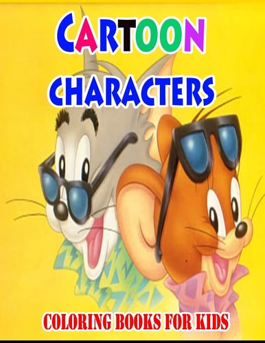 Cartoon Characters Coloring Books For Kids Coloring Pages for Kids