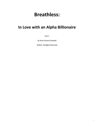 Breathless In Love With An Alpha Billionaire