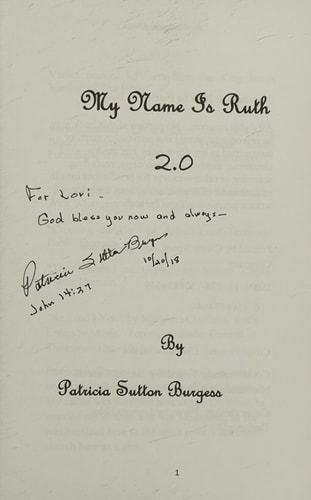 My Name Is Ruth 2. 0 The Story of a Pastor's Wife