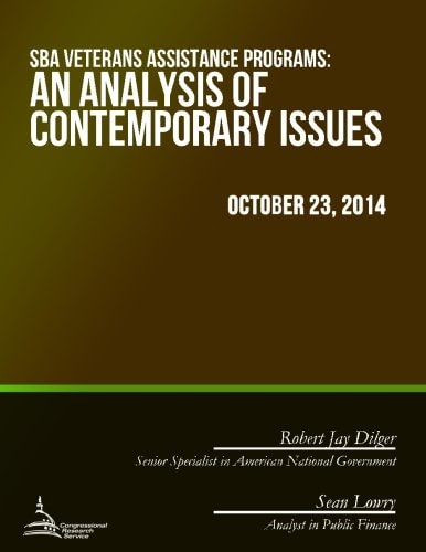 Sba Veterans Assistance Programs An Analysis of Contemporary Issues