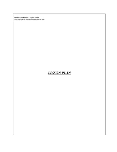 Lesson Plan