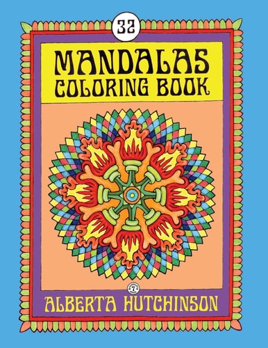 Mandalas Coloring Book No. 7 32 New Unframed Round Mandala Designs