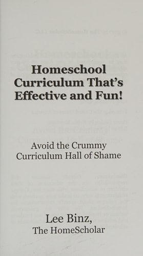 Homeschool Curriculum That's Effective and Fun! Avoid the Crummy Curriculum Hall of Shame