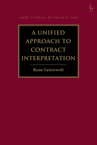 A Unified Approach to Contract Interpretation