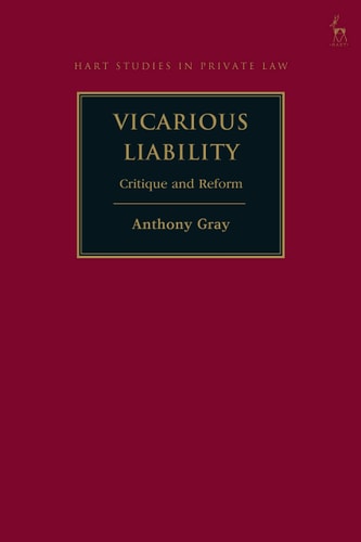 Vicarious Liability Critique and Reform