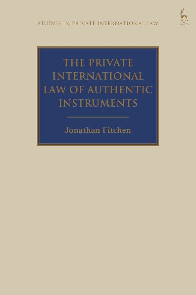 The Private International Law of Authentic Instruments