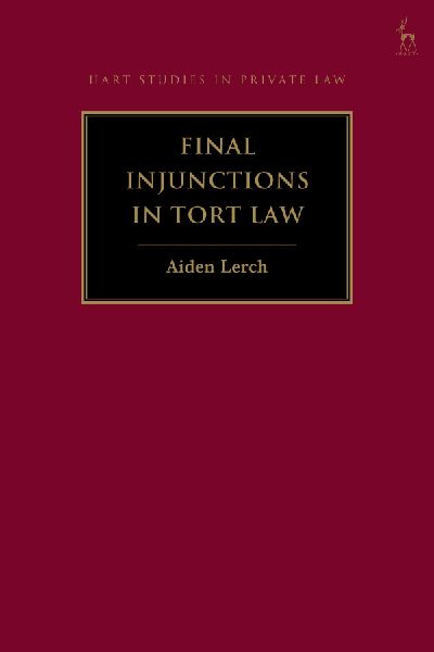 Final Injunctions in Tort Law
