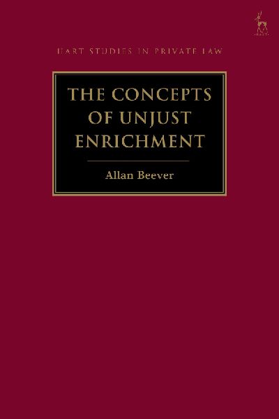The Concepts of Unjust Enrichment