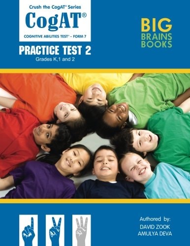 Crush the CogAT Form 7 Practice Test 2 (Grades K, 1, and 2)