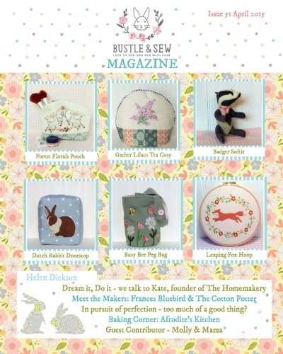Bustle & Sew Magazine Issue 51 April 2015