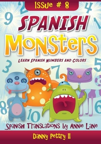 Spanish Monsters Learn Spanish Numbers and Colors