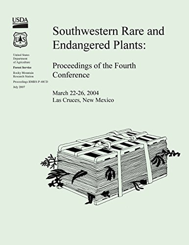 Southwestern Rare and Endangered Plants Proceedings of the Fourth Conference