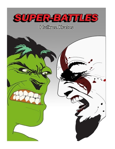 Super-Battles Kratos V/s Hulk