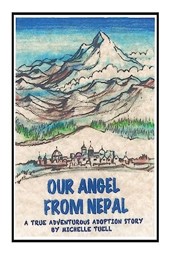 Our Angel from Nepal (black and White)