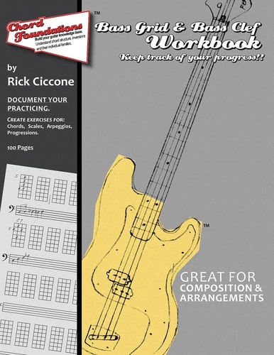 Bass Grid and Bass Clef Workbook
