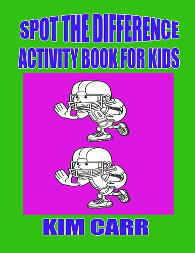 Spot The Difference Activity Book For Kids