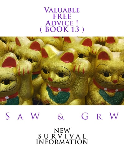 Valuable FREE Advice ! ( BOOK 13 ) New S U R V I V a L Information