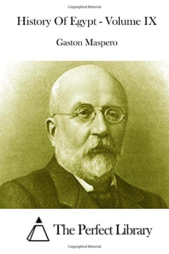 History Of Egypt - Volume IX
