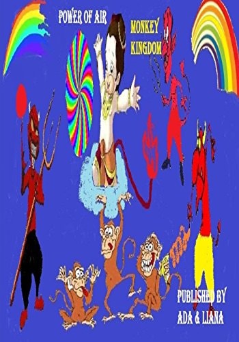 Cartoon Monkey Kingdom Power in AIr
