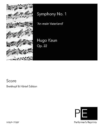 Symphony No. 1 An Mein Vaterland