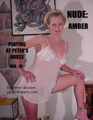 Nude Amber: Playing At Peter's House