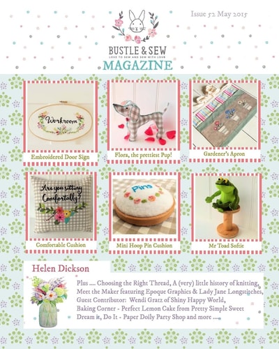 Bustle & Sew Magazine Issue 52 May 2015