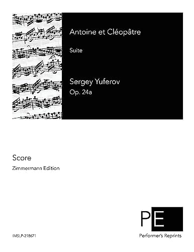 Antoine Et Cléopâtre Suite