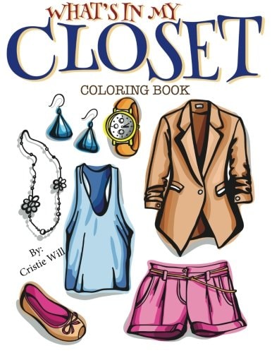 What's In My Closet Coloring Book