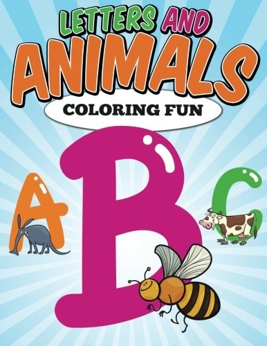Letters and Animals Coloring Fun