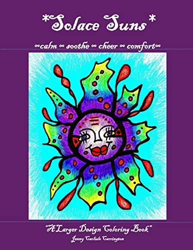 Solace Suns Adult Coloring Book